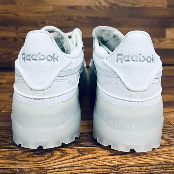 Reebok X Cardi B Club C Women’s White Sneakers #038 - Picture 5 of 6
